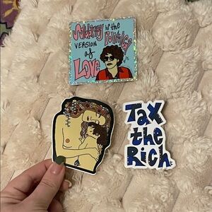 Colorful Artistic Stickers Set